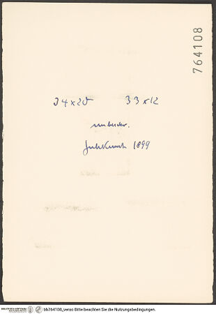 Rückseite von bh764108_recto
