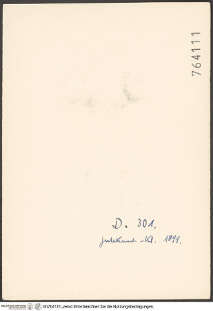 Rückseite von bh764111_recto