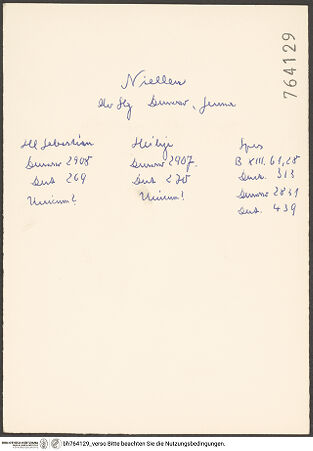 Rückseite von bh764129_recto