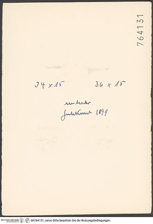 Rückseite von bh764131_recto