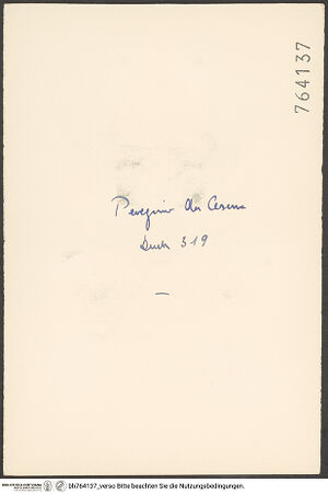 Rückseite von bh764137_recto