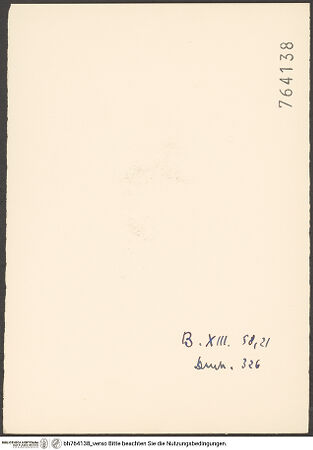 Rückseite von bh764138_recto