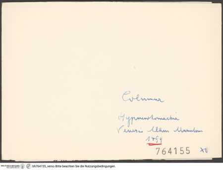 Rückseite von bh764155_recto