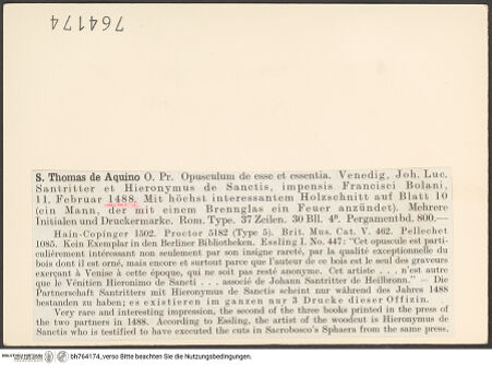 Rückseite von bh764174_recto