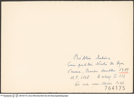 Rückseite von bh764175_recto