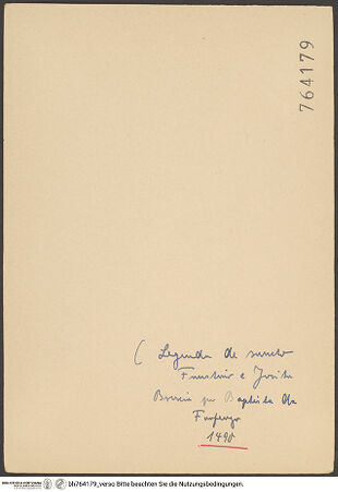 Rückseite von bh764179_recto
