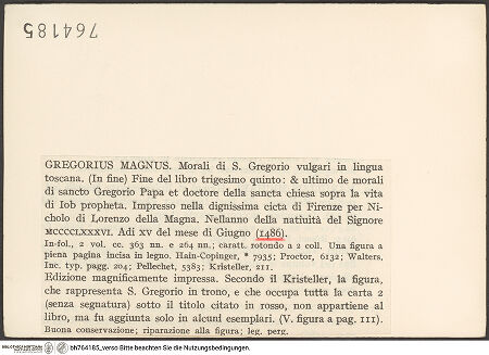 Rückseite von bh764185_recto