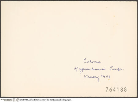 Rückseite von bh764188_recto