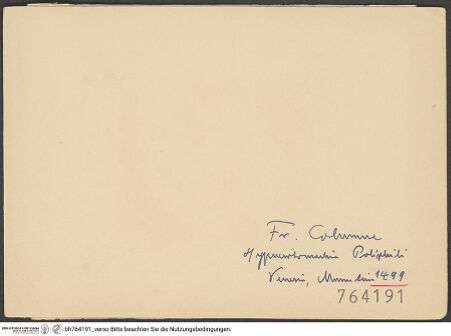 Rückseite von bh764191_recto