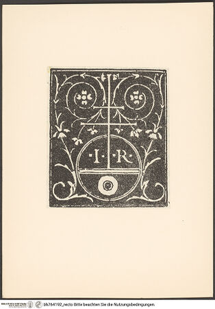 Vorderseite von bh764192_recto