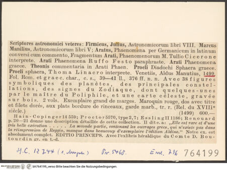 Rückseite von bh764199_recto