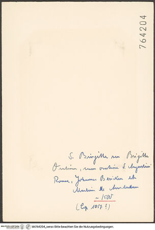 Rückseite von bh764204_recto