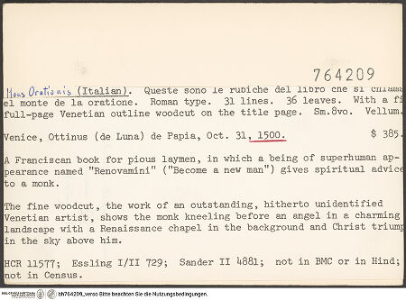 Rückseite von bh764209_recto