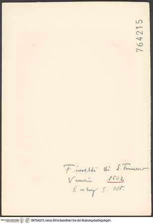 Rückseite von bh764215_recto