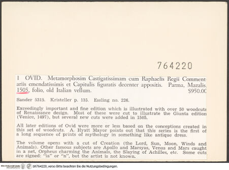 Rückseite von bh764220_recto