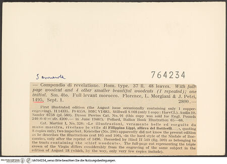 Rückseite von bh764234_recto