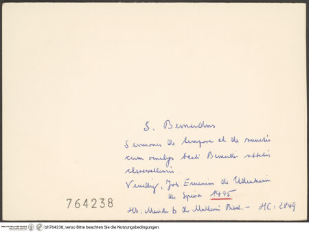 Rückseite von bh764238_recto