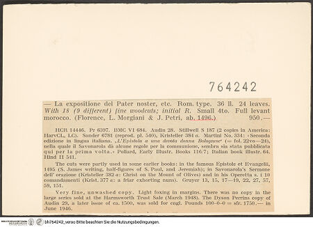 Rückseite von bh764242_recto