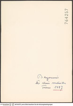 Rückseite von bh764257_recto