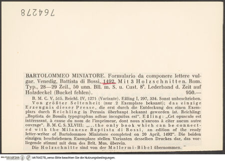 Rückseite von bh764278_recto