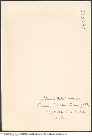 Rückseite von bh764280_recto