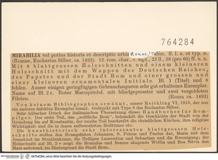 Rückseite von bh764284_recto