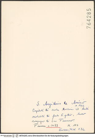 Rückseite von bh764285_recto