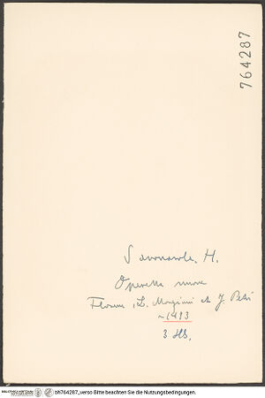 Rückseite von bh764287_recto