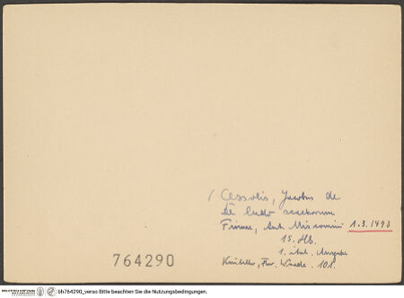Rückseite von bh764290_recto
