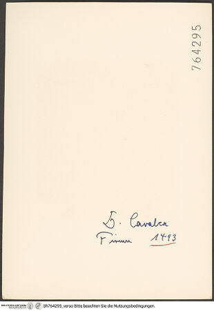 Rückseite von bh764295_recto