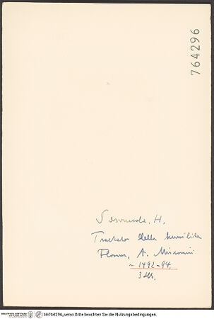 Rückseite von bh764296_recto