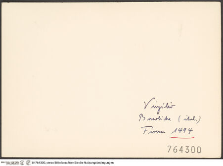 Rückseite von bh764300_recto