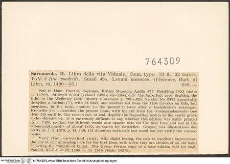 Rückseite von bh764309_recto