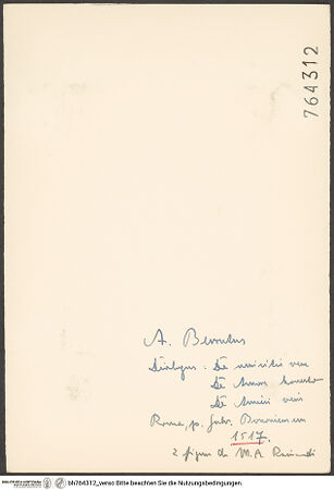 Rückseite von bh764312_recto