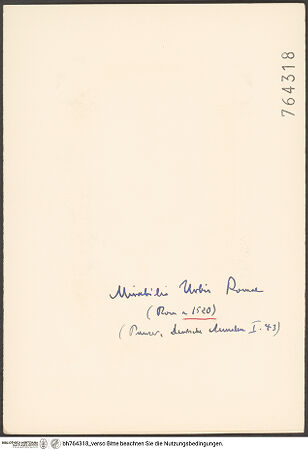 Rückseite von bh764318_recto