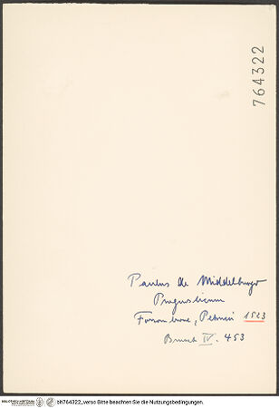 Rückseite von bh764322_recto