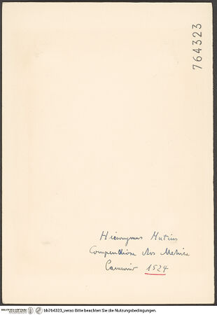 Rückseite von bh764323_recto