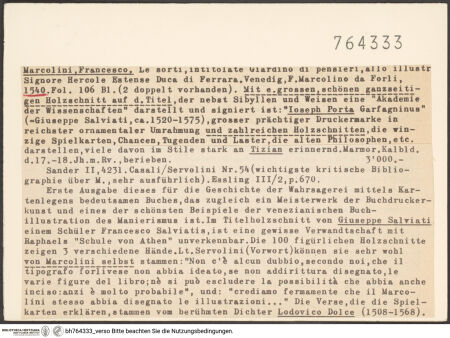 Rückseite von bh764333_recto