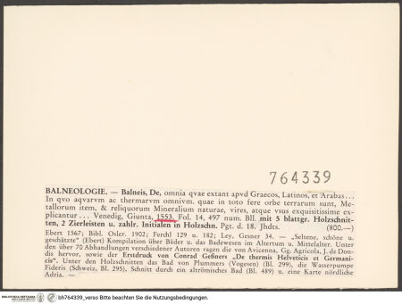 Rückseite von bh764339_recto