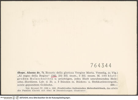 Rückseite von bh764344_recto