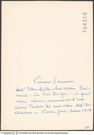 Rückseite von bh764350_recto