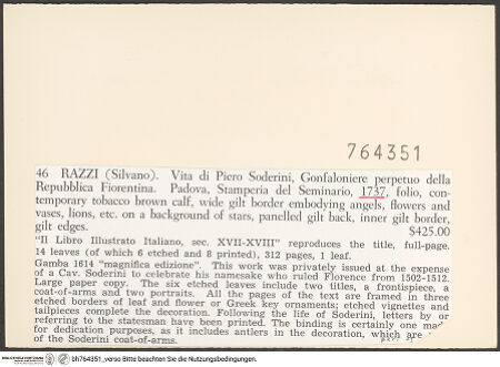 Rückseite von bh764351_recto