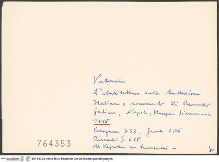 Rückseite von bh764353_recto