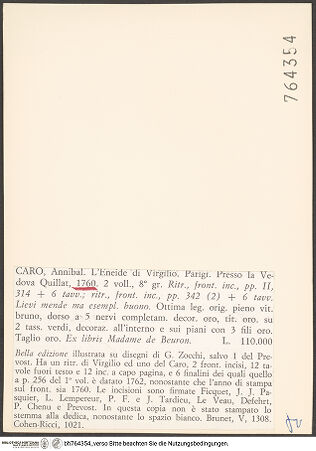 Rückseite von bh764354_recto