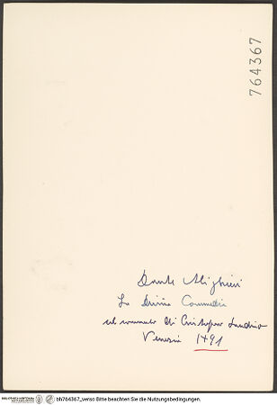 Rückseite von bh764367_recto