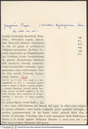 Rückseite von bh764374_recto