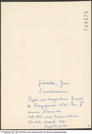 Rückseite von bh764375_recto