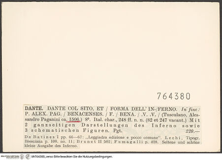 Rückseite von bh764380_recto