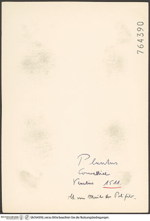 Rückseite von bh764390_recto