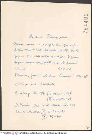 Rückseite von bh764400_recto